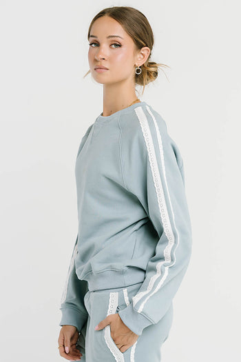 Mickey Sweatshirt in Blue