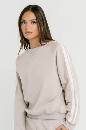 Mickey Sweatshirt in Taupe