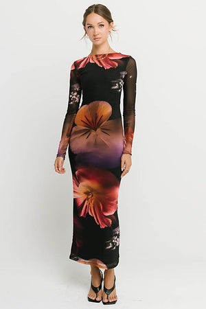 Mila Floral Maxi Dress