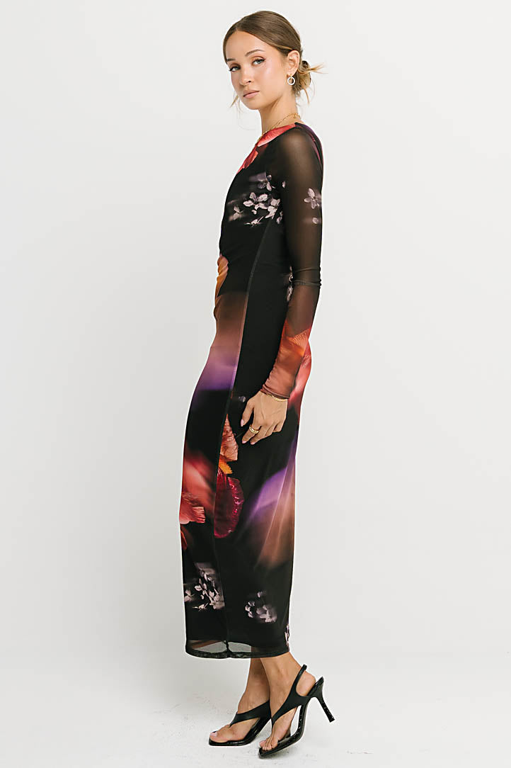 Mila Floral Maxi Dress