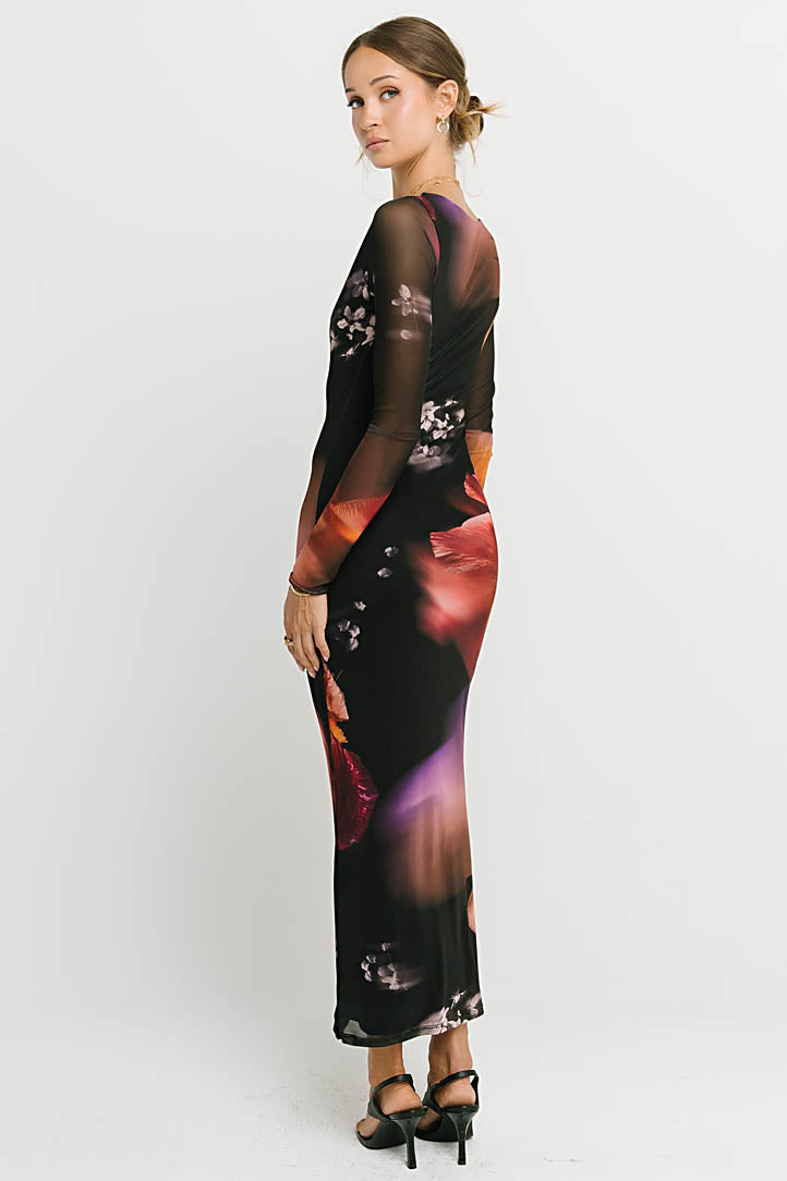 Mila Floral Maxi Dress