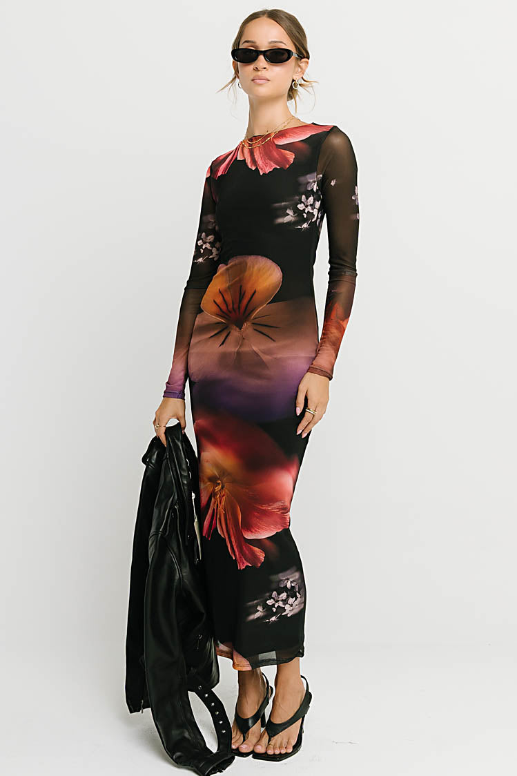 Mila Floral Maxi Dress