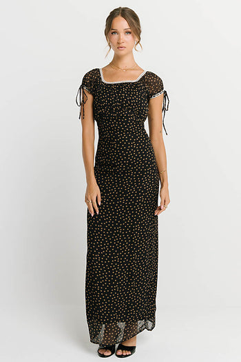 Sophie Polka Dot Maxi Dress