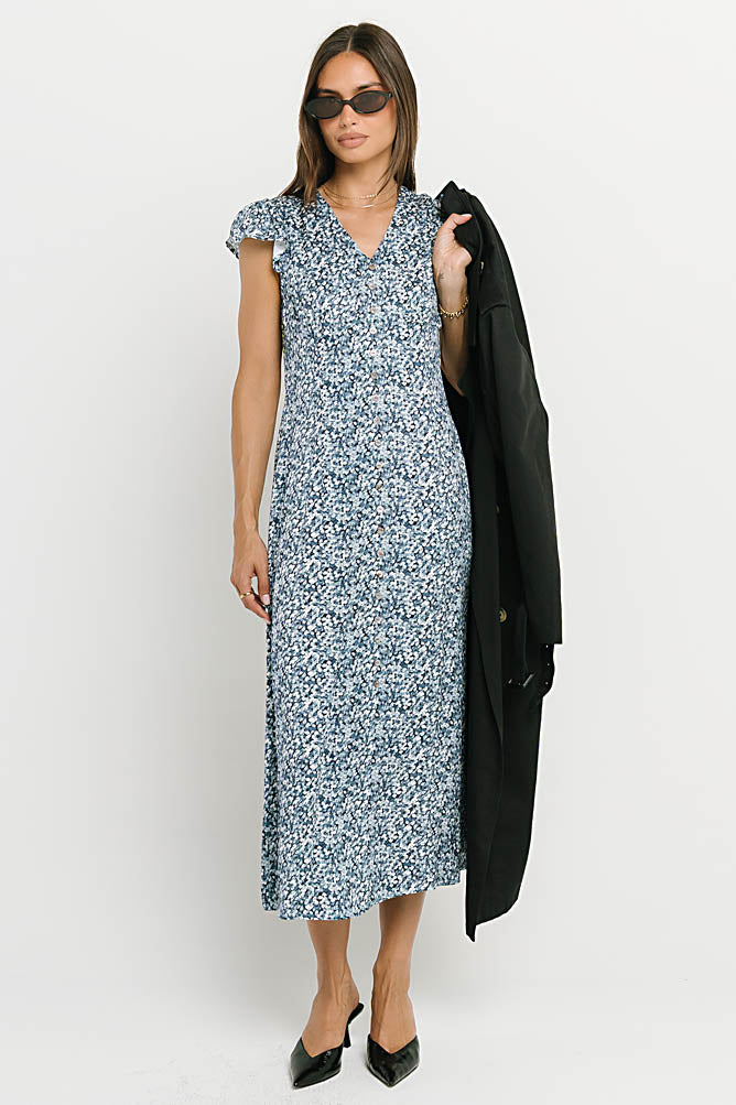 Hattie Floral Midi Dress