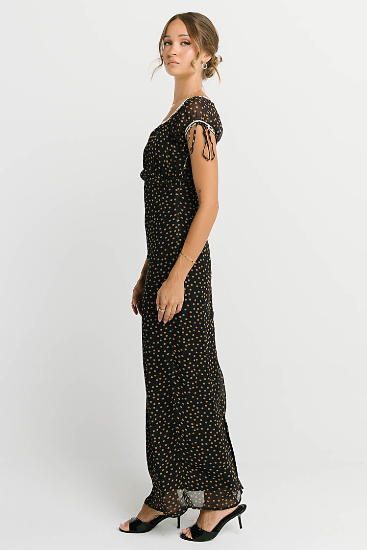 Sophie Polka Dot Maxi Dress