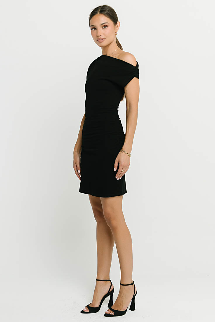 Clara Ruched Mini Dress