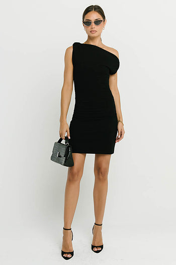 Clara Ruched Mini Dress