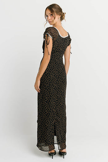 Sophie Polka Dot Maxi Dress