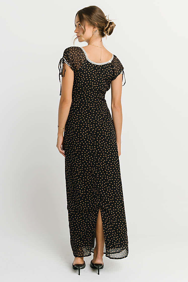 Sophie Polka Dot Maxi Dress