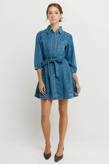 Carter Denim Mini Dress