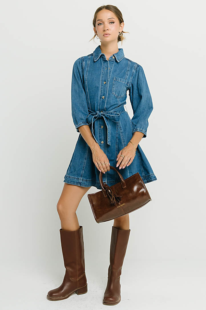 Carter Denim Mini Dress