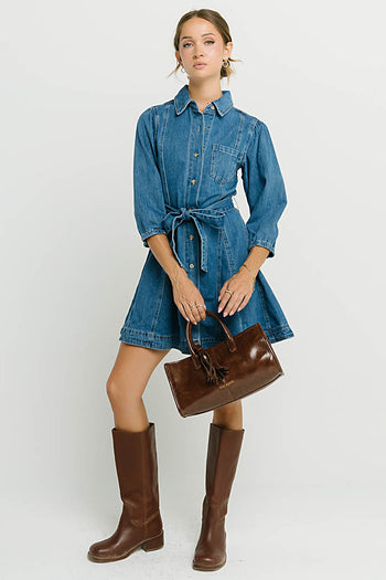 Carter Denim Mini Dress