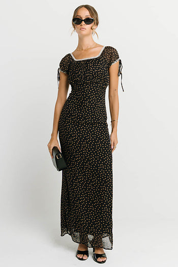 Sophie Polka Dot Maxi Dress
