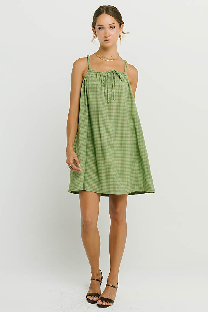 Juniper Plaid Mini Dress