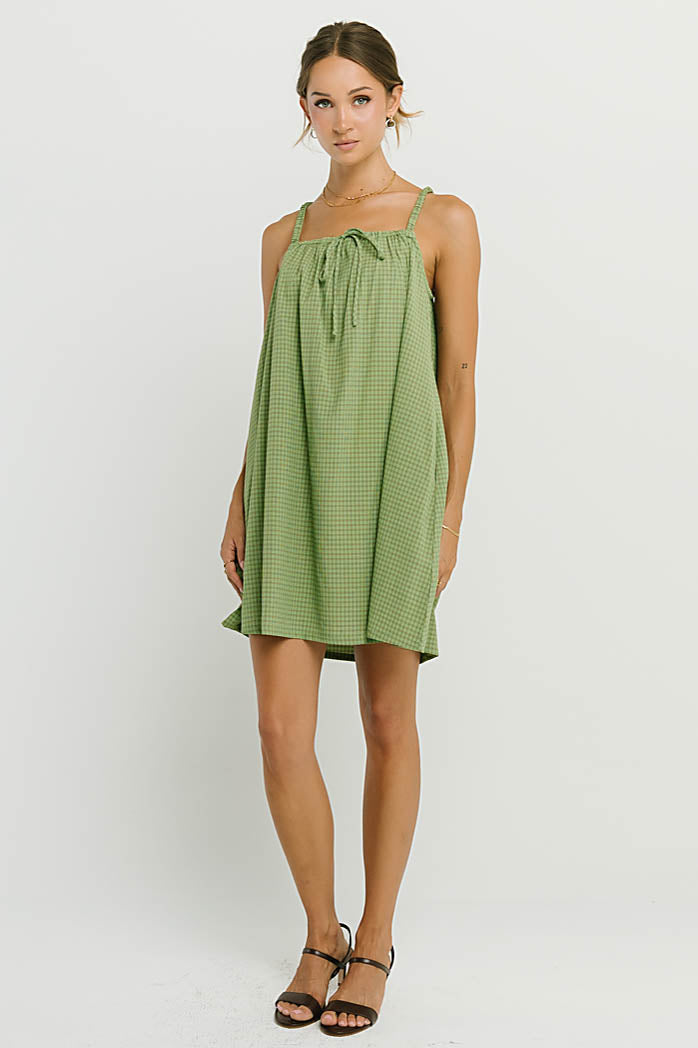 Juniper Plaid Mini Dress