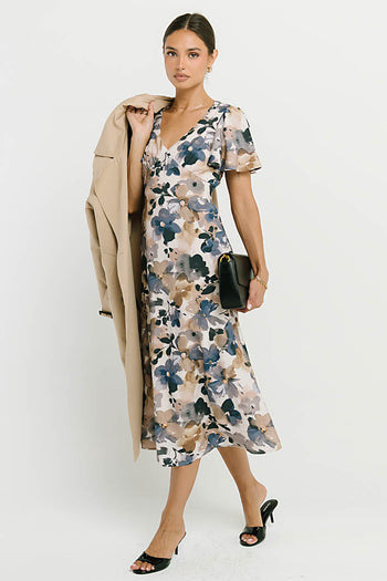 Ashlyn Floral Maxi Dress - FINAL SALE