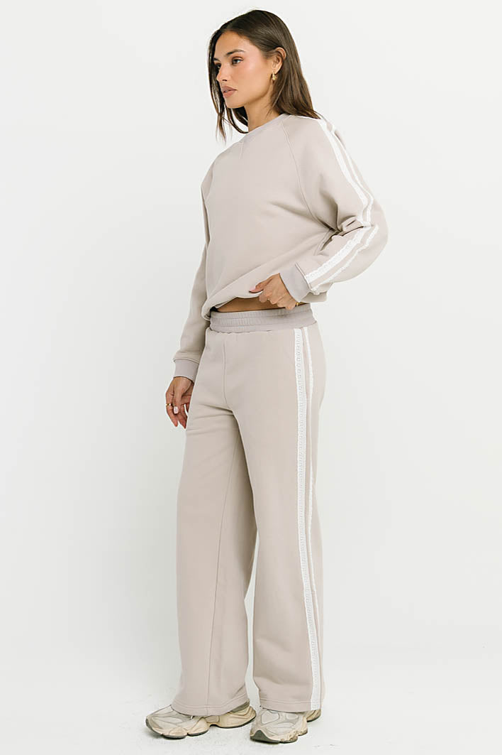 Mickey Sweatshirt in Taupe