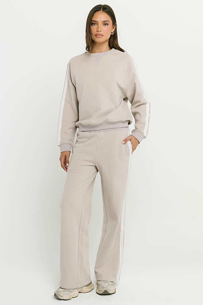 Mickey Sweatshirt in Taupe