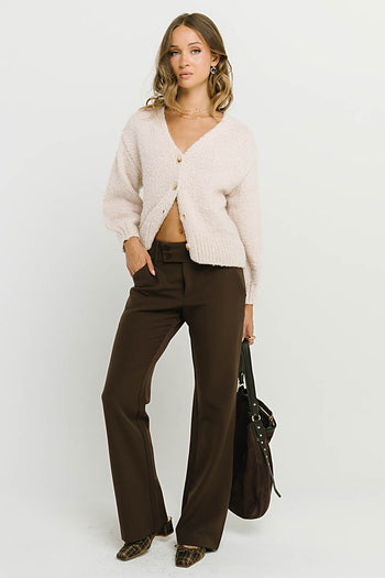 Gianna Trousers in Regular Brown