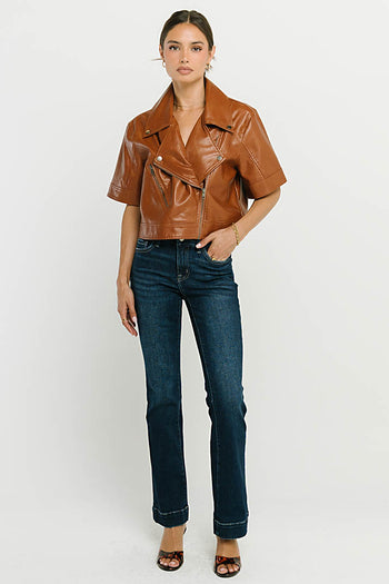 Nena Vegan Leather Jacket - FINAL SALE