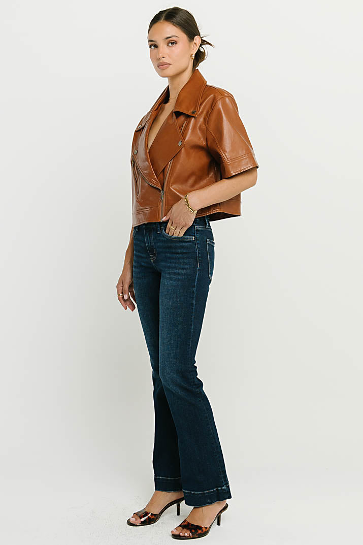 Nena Vegan Leather Jacket - FINAL SALE