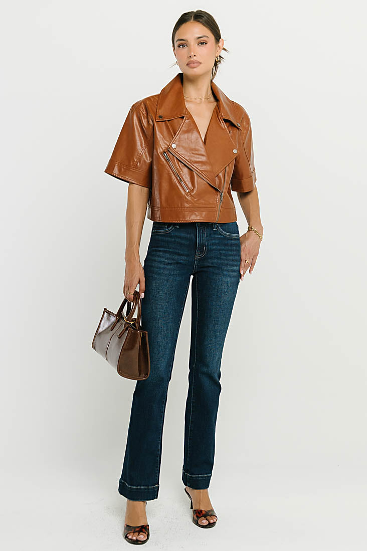 Nena Vegan Leather Jacket - FINAL SALE