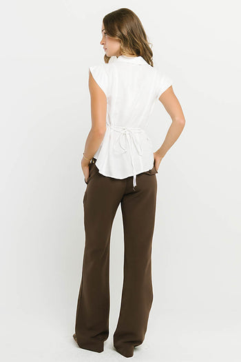 Pablo Button Up in White