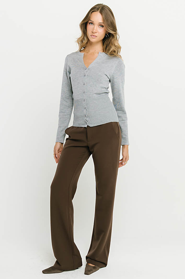 Gianna Trousers in Regular Brown