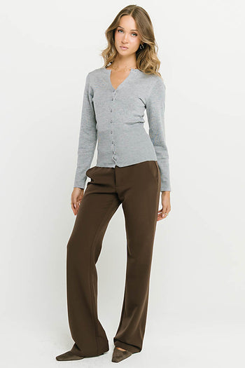 Gianna Trousers in Regular Brown