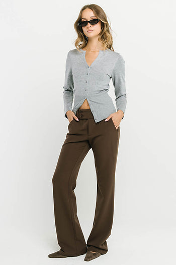 Gianna Trousers in Regular Brown