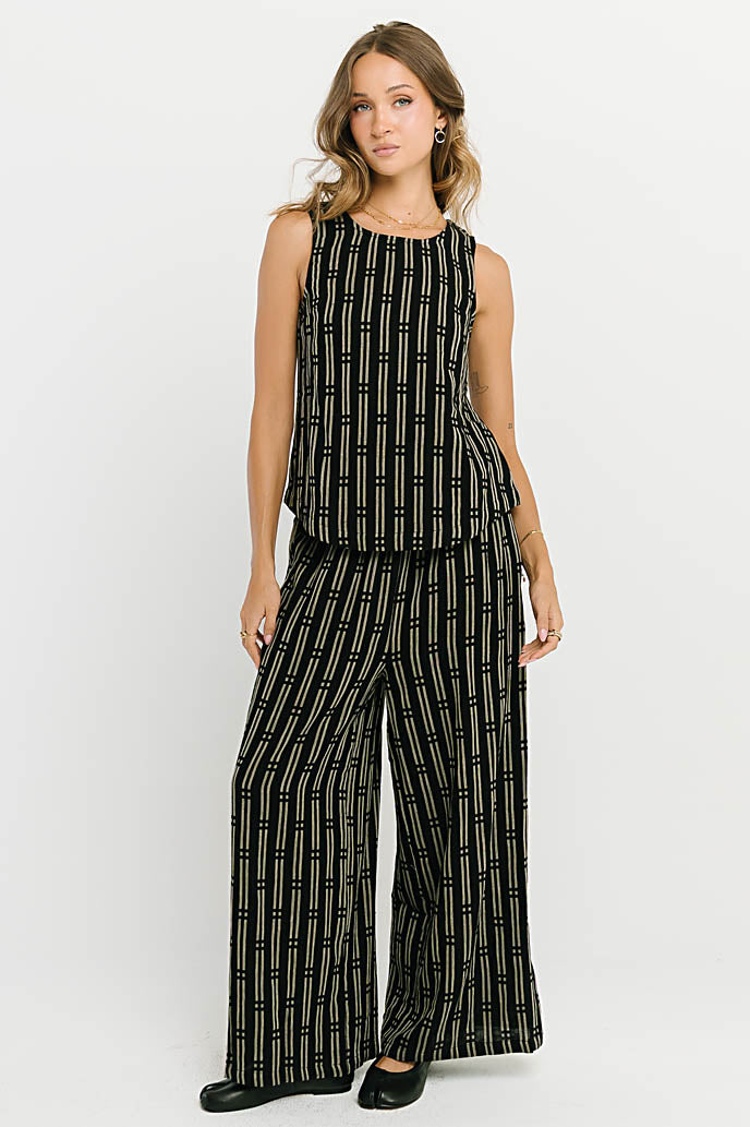 Lenora Striped Pants