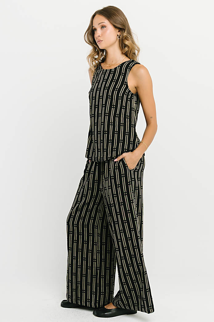 Lenora Striped Pants