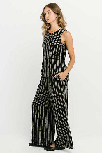 Lenora Striped Pants