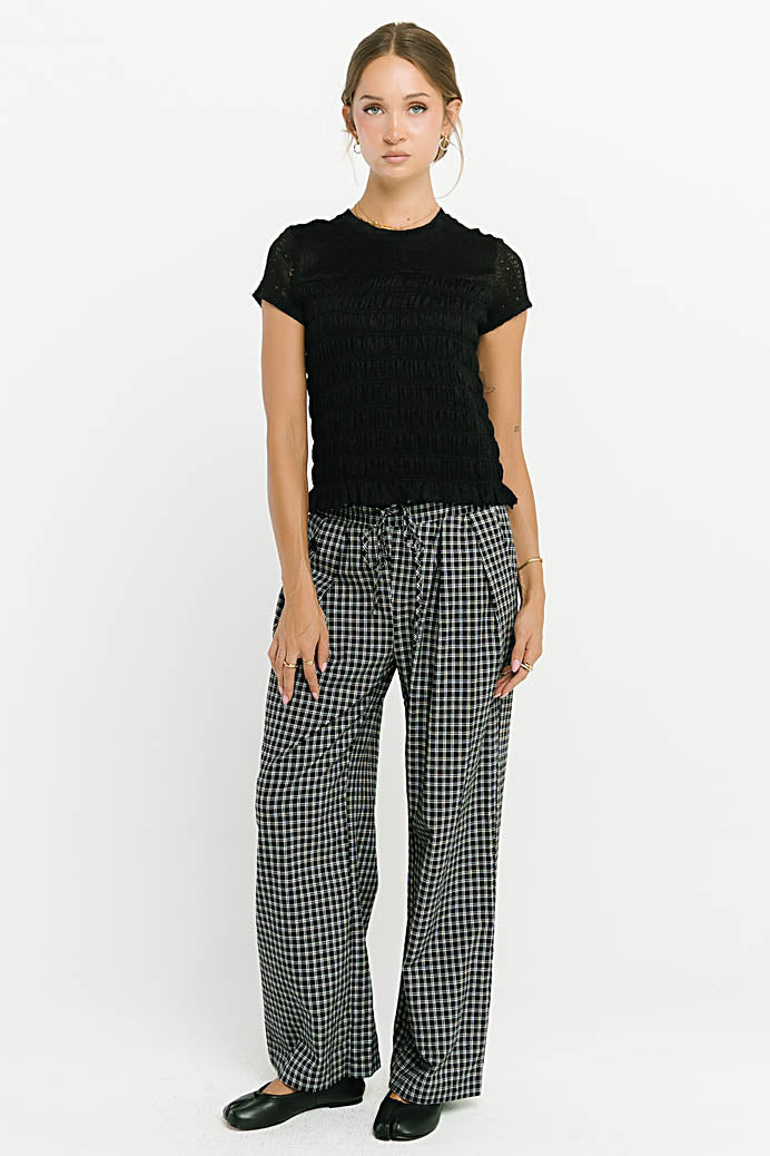 Marko Lace Top in Black - FINAL SALE