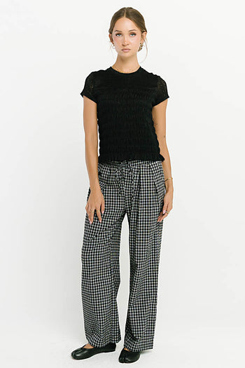 Marko Lace Top in Black - FINAL SALE