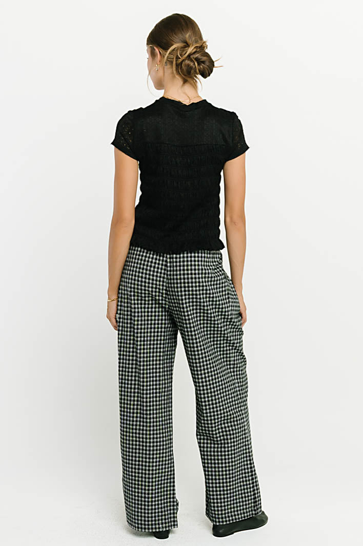 Marko Lace Top in Black - FINAL SALE