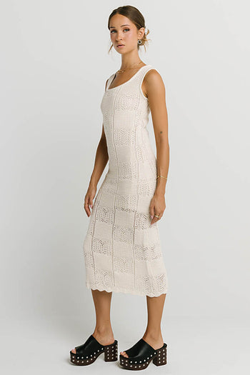 Melly Crochet Maxi Dress