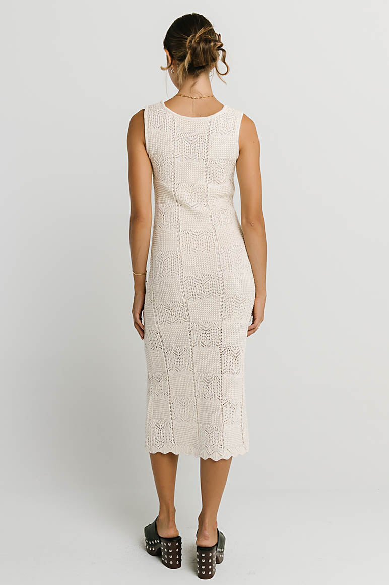 Melly Crochet Maxi Dress