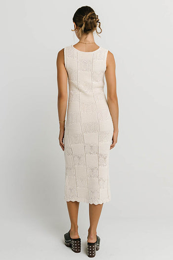 Melly Crochet Maxi Dress