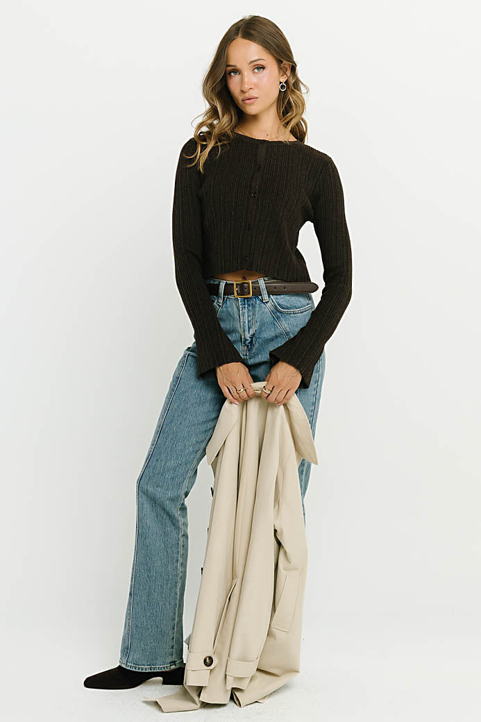 Ashlyn Ribbed Cardigan