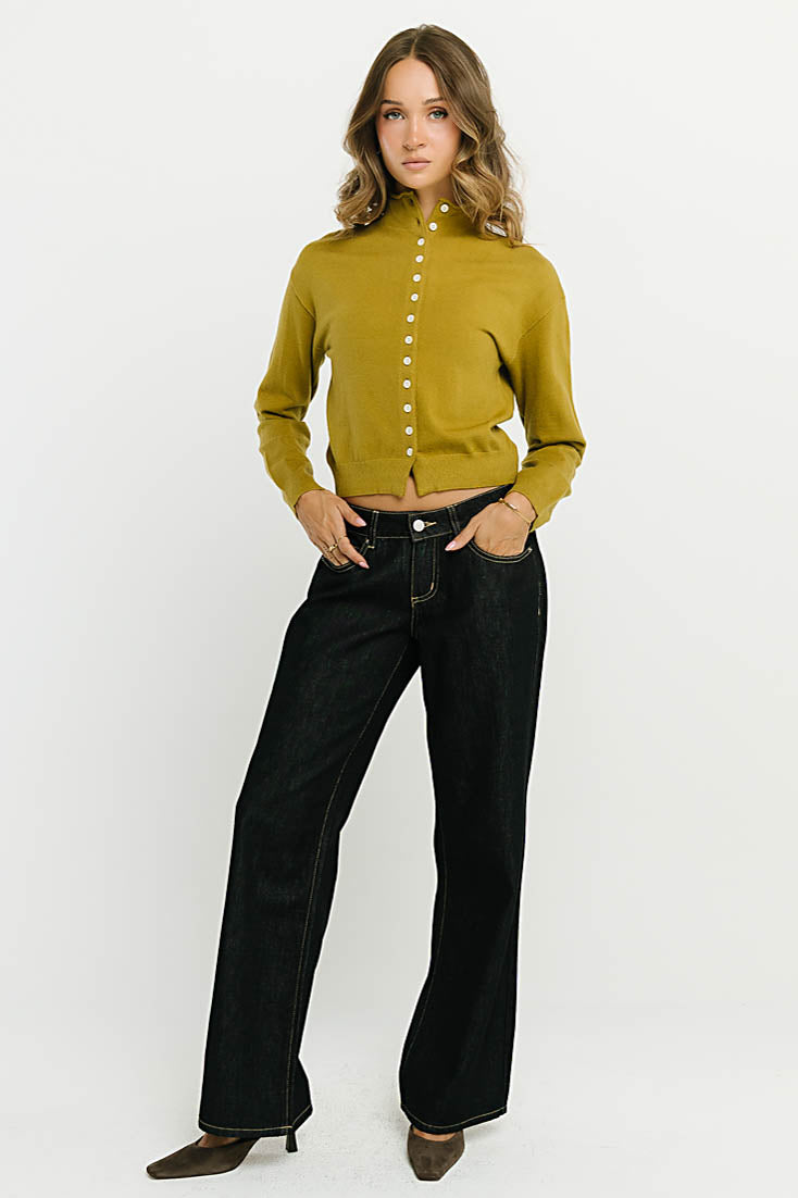 June Low Rise Wide Leg Jeans