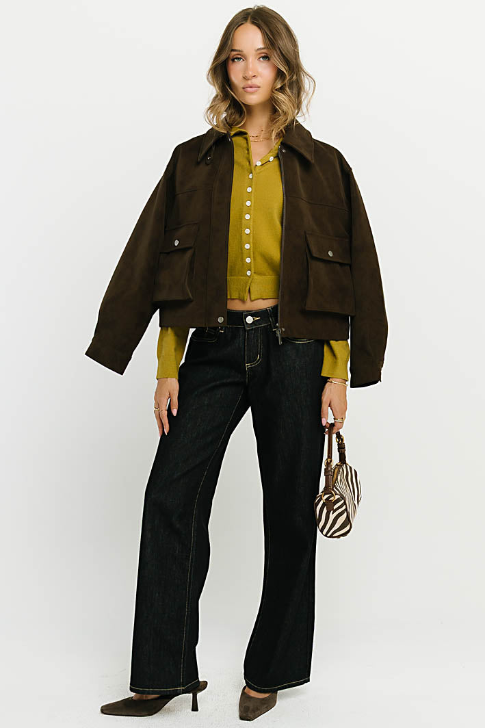 June Low Rise Wide Leg Jeans