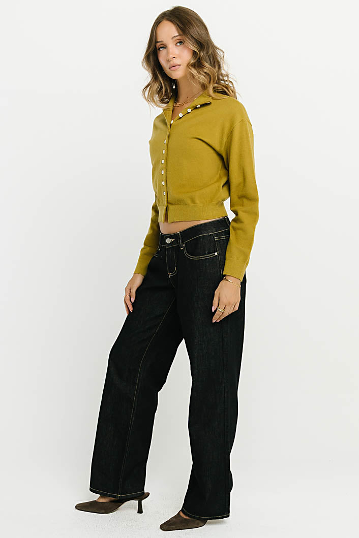 June Low Rise Wide Leg Jeans