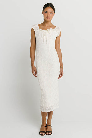 Lorena Crochet Maxi Dress