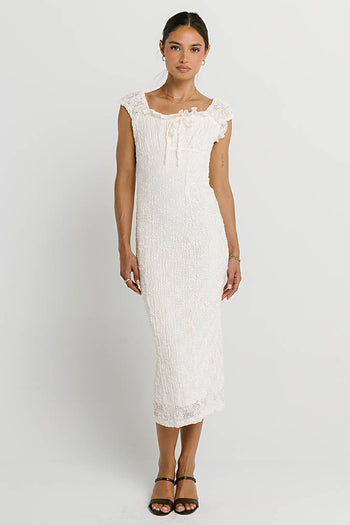 Lorena Crochet Maxi Dress