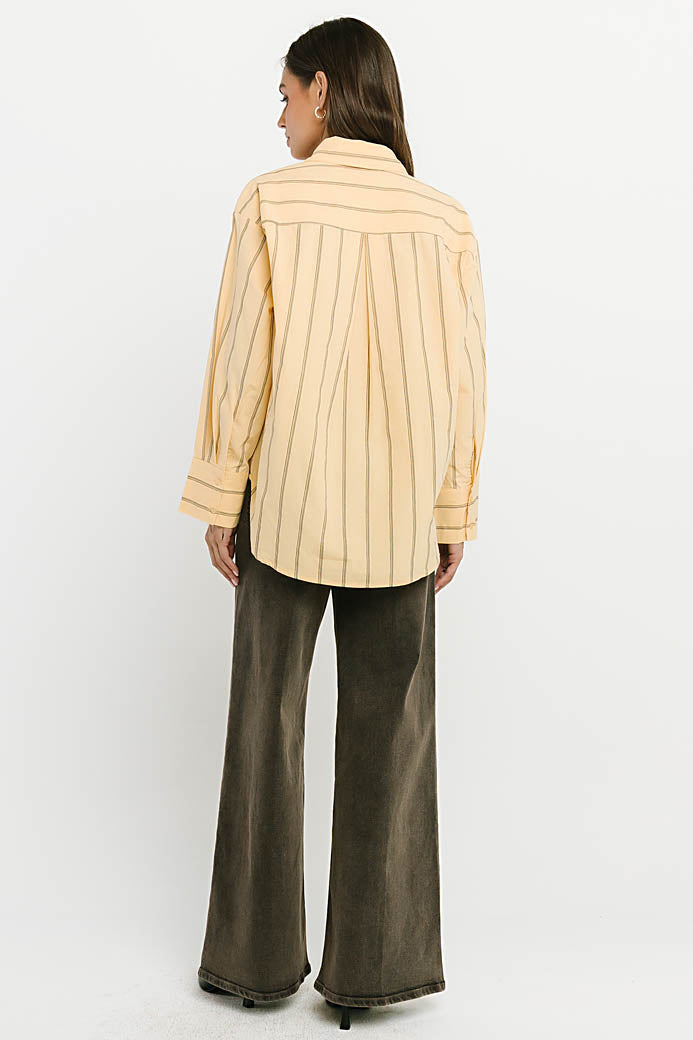 Kenya Striped Button Up