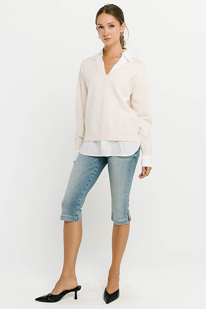 Trisha Layered Sweater