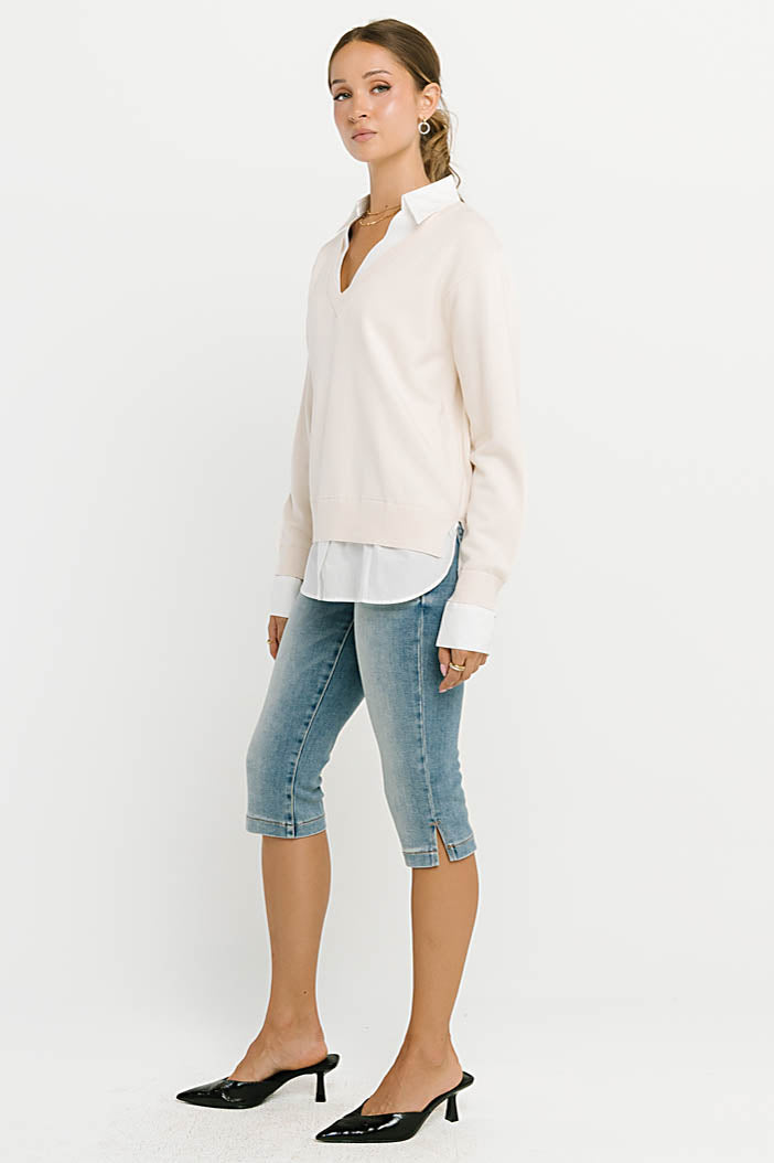 Trisha Layered Sweater