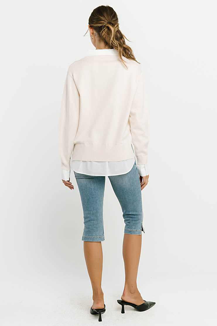 Trisha Layered Sweater
