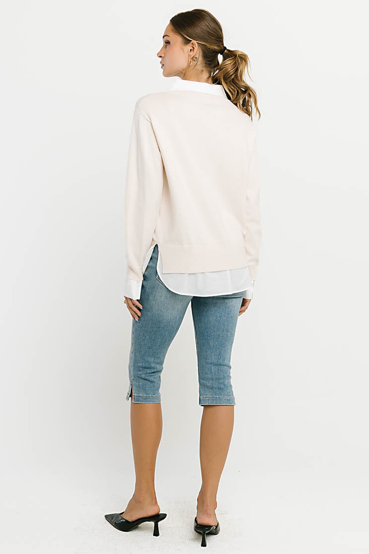 Trisha Layered Sweater